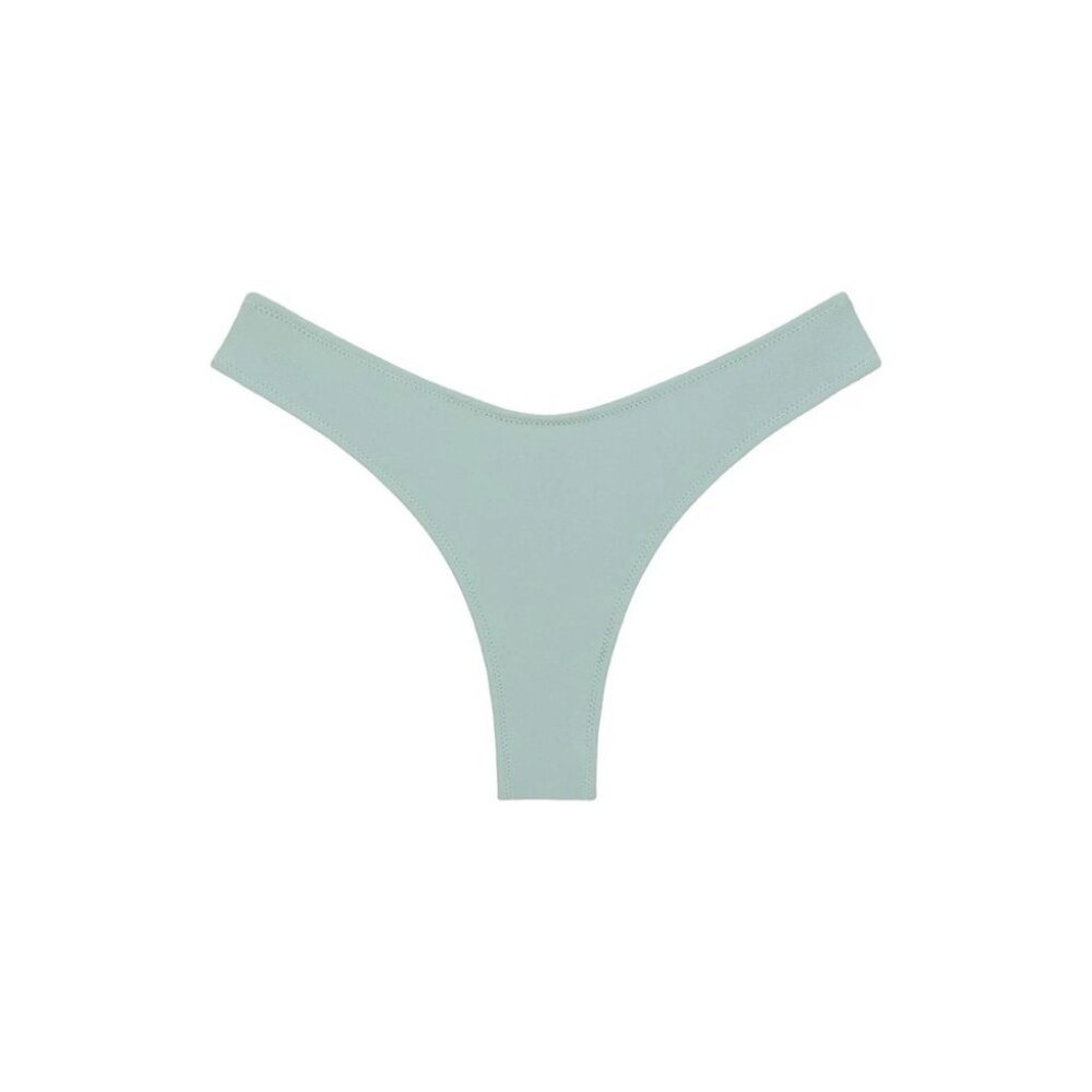 NWT Montce Powder Blue Added Coverage Lulu (Zig-zag Stitch) Bikini Bottom
